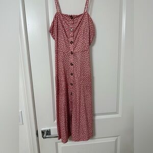 Polka Dot Pink Dress